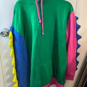 FULL SET Dolls Kill Current Mood Dinosaur Sweatsuit